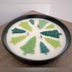 Tree candle.  8.5 inches.